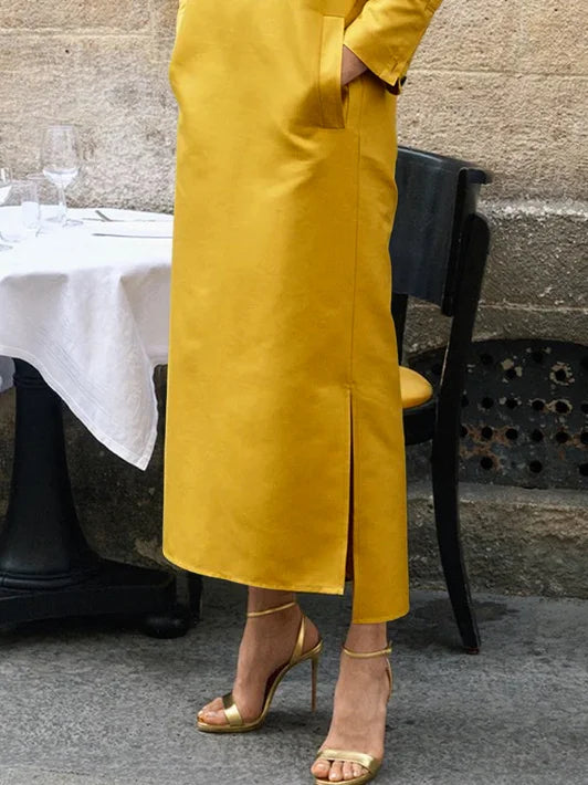 AD | Snygg och elegant vinterklänning