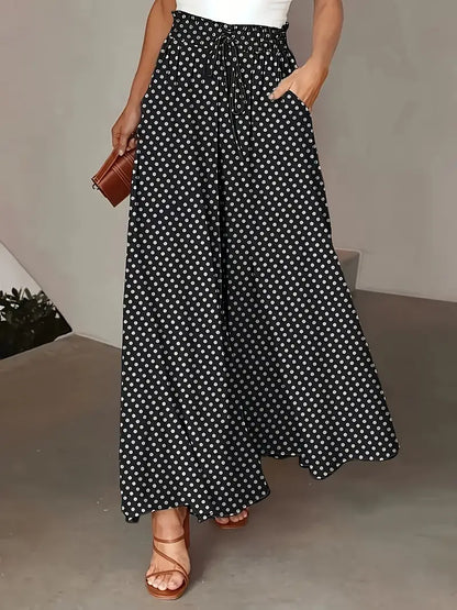 AD | Elegant och chic byxa med vida ben