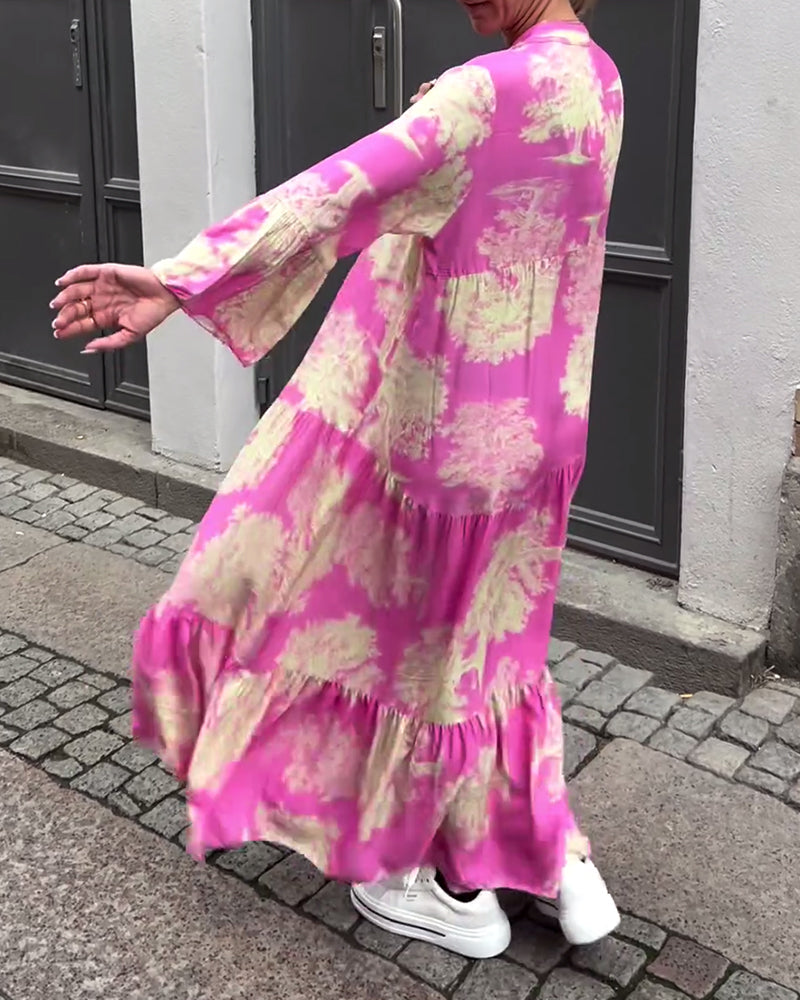 AD | Elegant flytande klänning