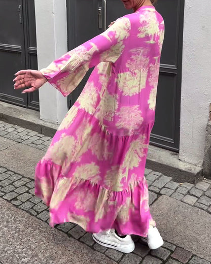 AD | Elegant flytande klänning