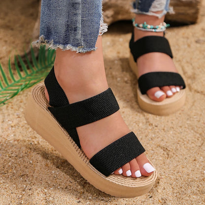 AD | | Eleganta och bekväma sandaler med halkfria sulor