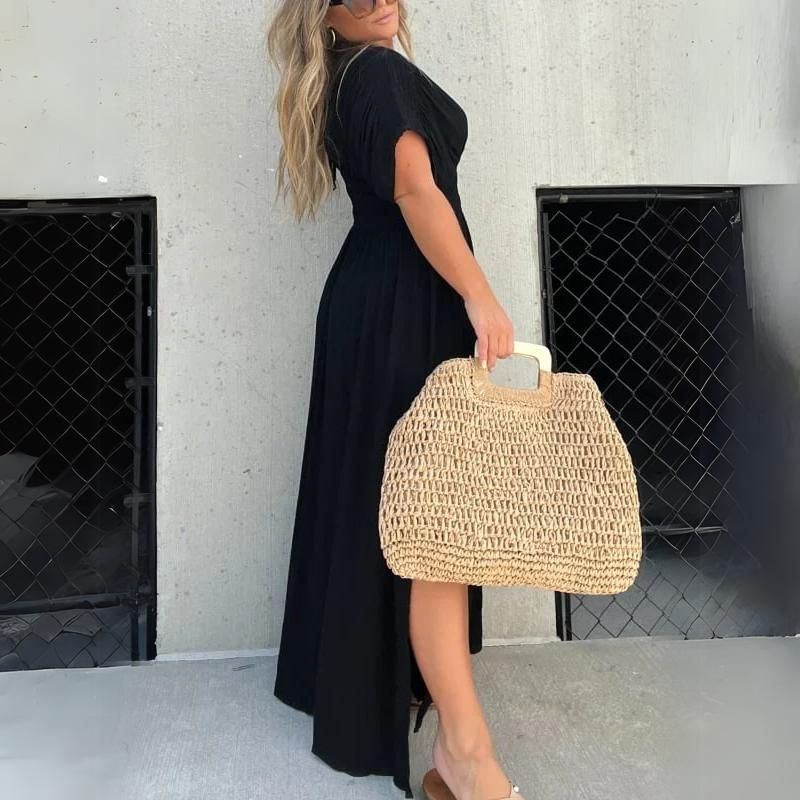 AD | Elegant långklänning