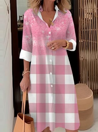 AD | Elegant skjortklänning