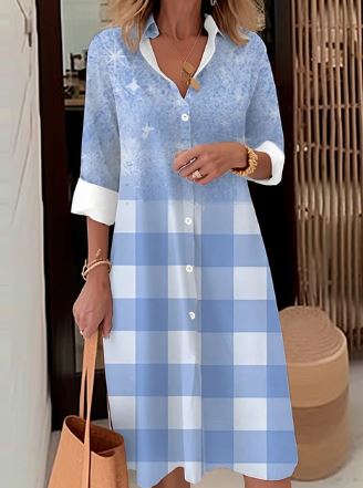 AD | Elegant skjortklänning