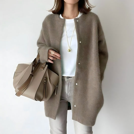 AD | Cardigan med knappslå