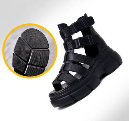AD | Chunky gladiatorsandaler med flera remmar