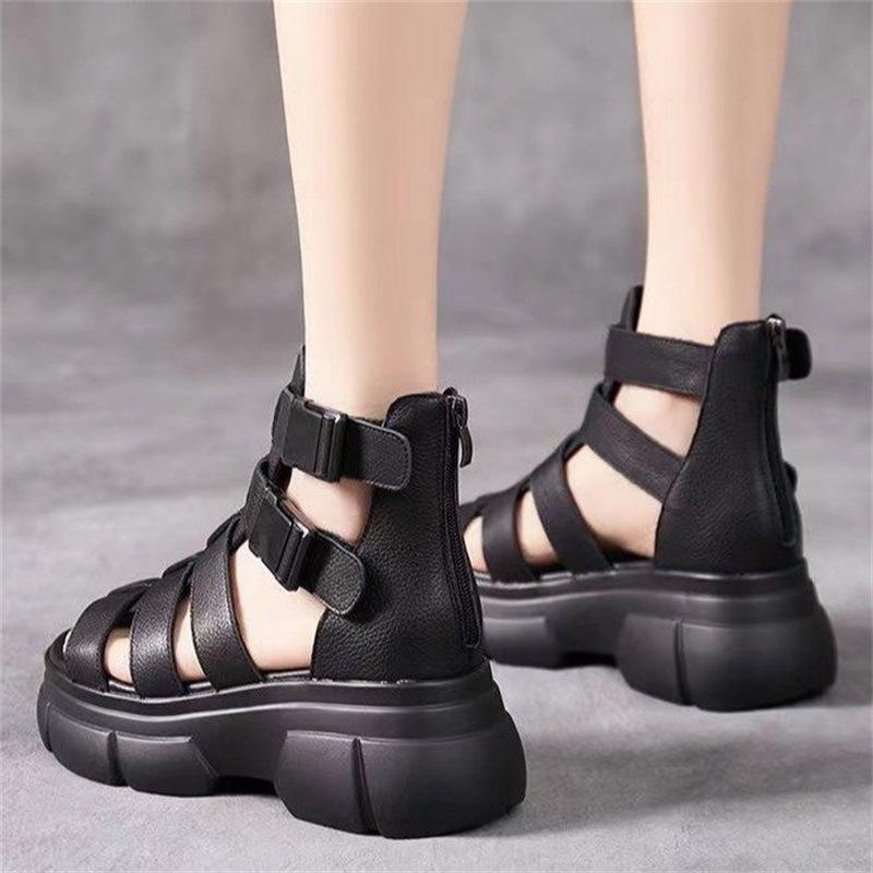 AD | Chunky gladiatorsandaler med flera remmar