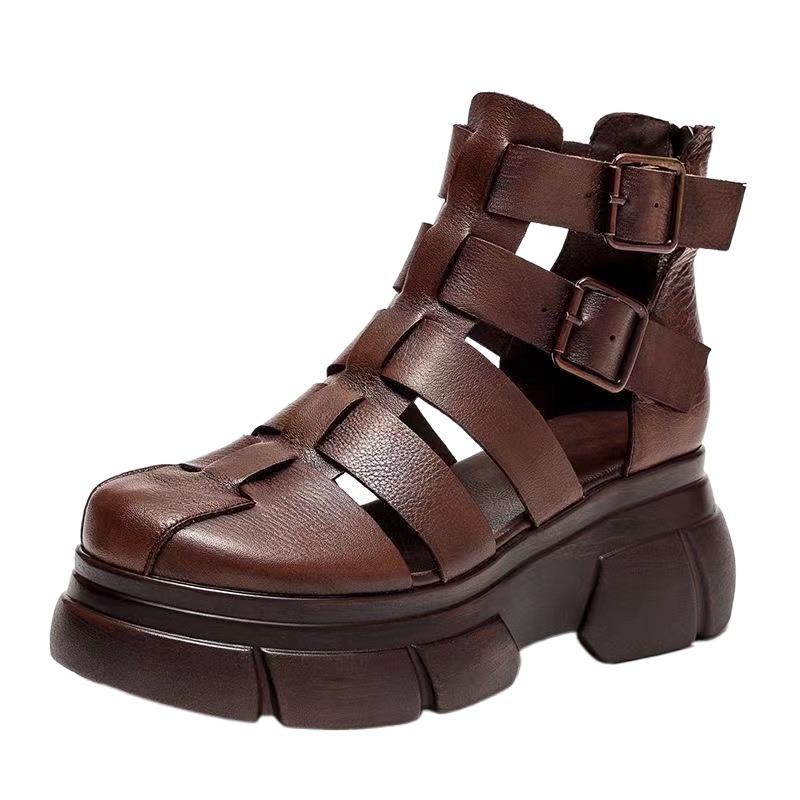 AD | Chunky gladiatorsandaler med flera remmar