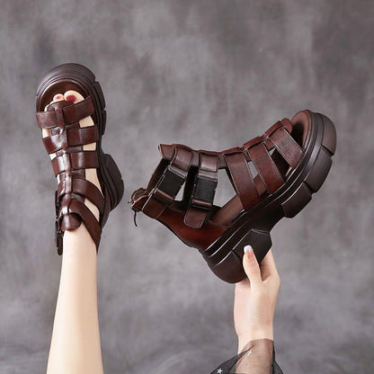 AD | Chunky gladiatorsandaler med flera remmar