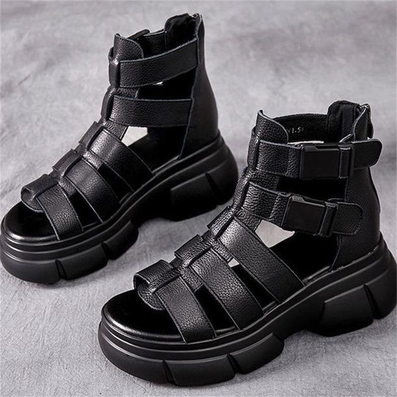AD | Chunky gladiatorsandaler med flera remmar