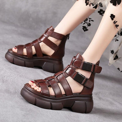 AD | Chunky gladiatorsandaler med flera remmar