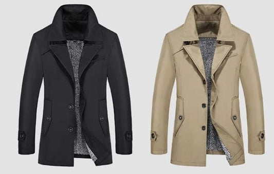 AD | trenchcoat för herrmode