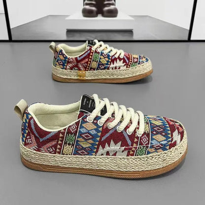 AD | Espadrillesneakers med tryck