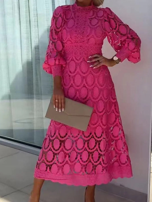AD | Elegant spetsklänning