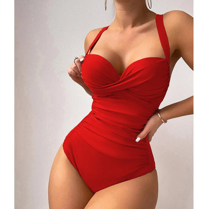 AD | Bikini i ett stycke med vriden front