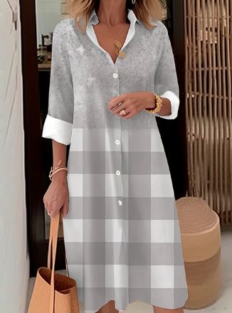 AD | Elegant skjortklänning