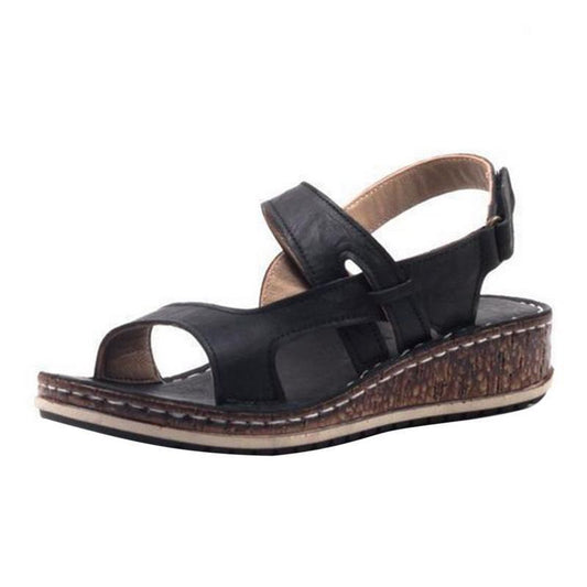 AD | Bekväma kilformade sandaler med justerbara remmar