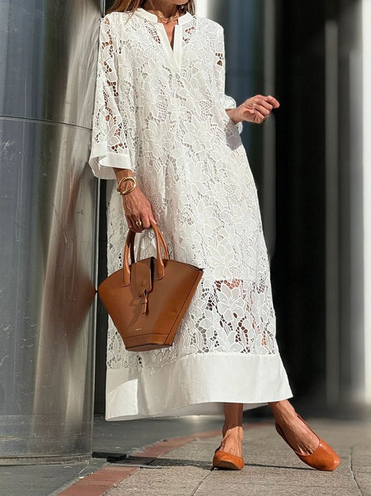 AD | Elegant spetsklänning