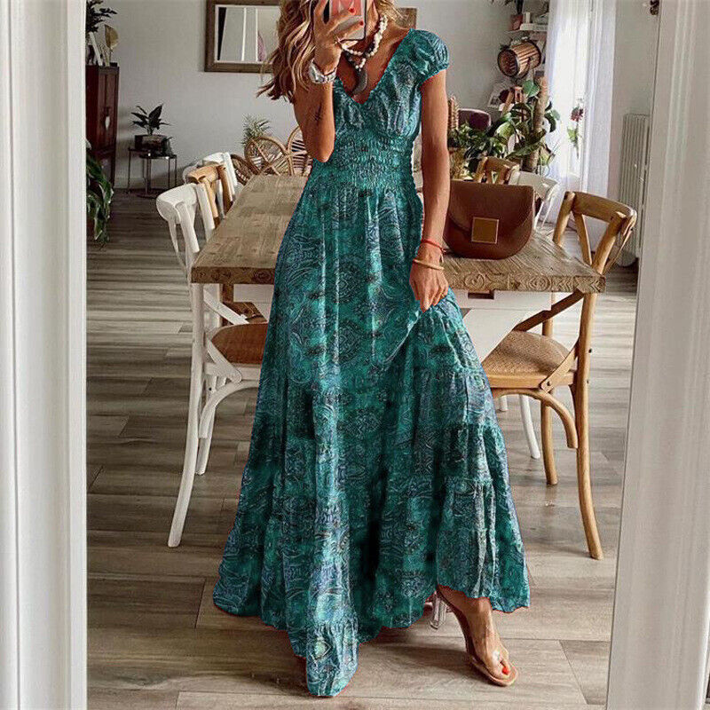 AD | Connection långklänning i boho-stil