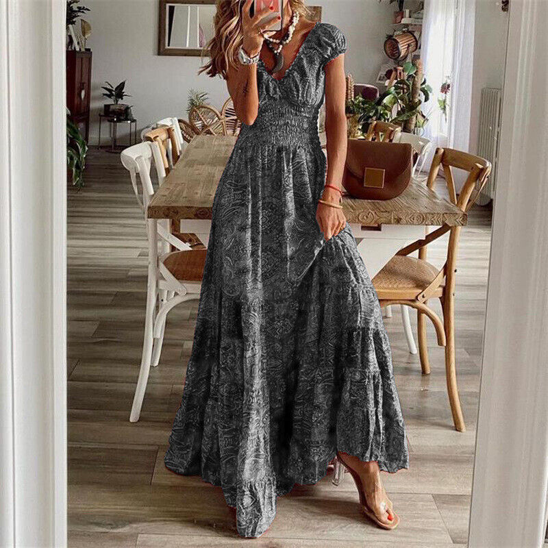 AD | Connection långklänning i boho-stil