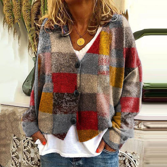 AD | Boho patchwork cardigan med blommor